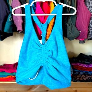 SOLD ON Ⓜ️……Bombshell Sportswear icy blue toggle sports bra